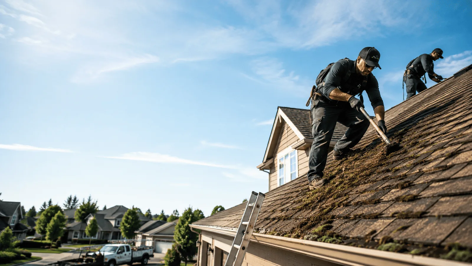 Roof Moss Removal in Ebony, VA near me